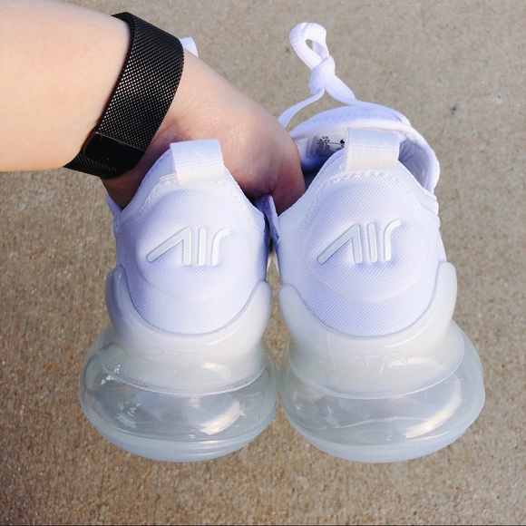 AirMax 270 white/metallic women’s size - Picture 3 of 8
